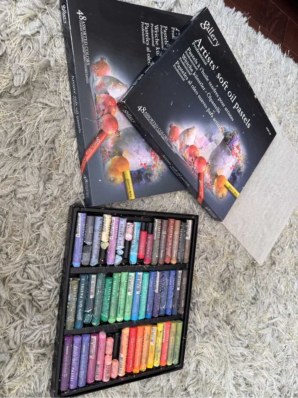 Gallery Artist's Soft Oil Pastels Set - Multicolor